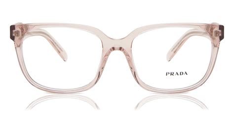 clear pink prada eyeglasses|prada pr 17zv pink glasses.